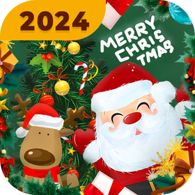 Santa Claus Christma WASticker