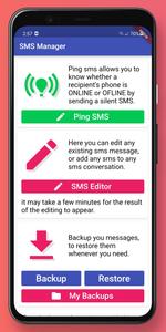SMS Editor, Fake SMS, Backup