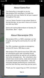 CFA Santa Tracker