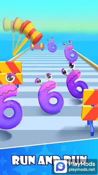 Number Run: Merge 3D MathMod  Apk v1.1.1(No Ads)