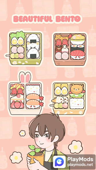 Kawaii Bento Friends : CookingMod  Apk v1.0.2(Unlimited Money)