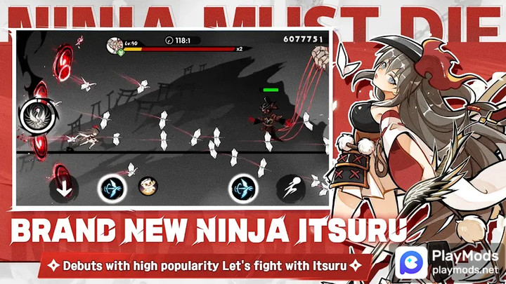 Ninja Must DieMod  Apk v1.0.6(Unlimited money)