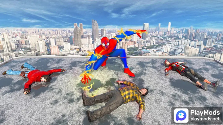 Spider Fighter Man Spider HeroMod  Apk v1.0.9(Unlimited money)