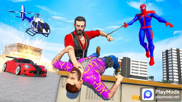 Spider Fighter Man Spider HeroMod  Apk v1.0.9(Unlimited money)