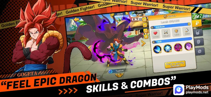 Z Warriors UnleashedMod  Apk v1.0.3(Speed change)