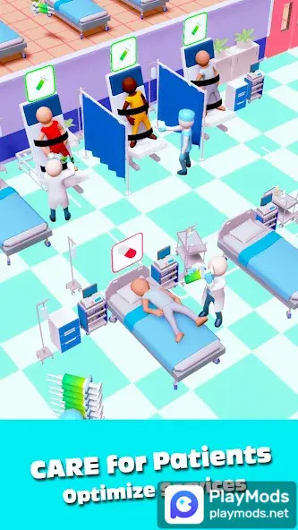 My Mini Mental Hospital TycoonMod  Apk v1.41(Speed change)