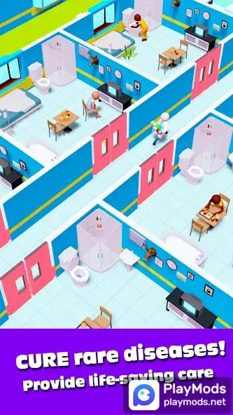 My Mini Mental Hospital TycoonMod  Apk v1.41(Speed change)