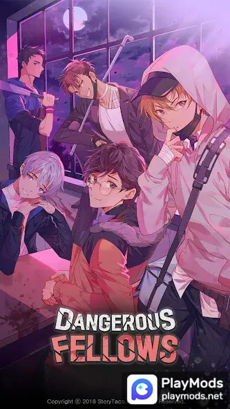 Dangerous Fellows:your Thriller Otome gameMod  Apk v1.28.2(Lots of rubies)