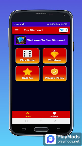 Fire DiamondMod  Apk v1.4(No Ads)