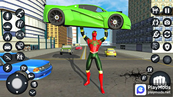 Spider Rope Hero : Spider GameMod  Apk v2.6(Speed change)