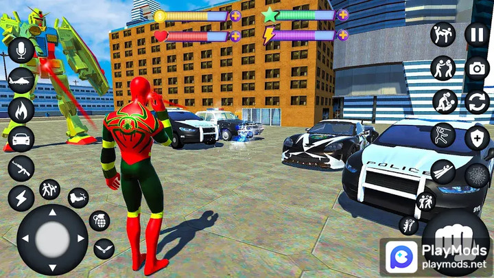 Spider Rope Hero : Spider GameMod  Apk v2.6(Speed change)