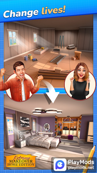 Extreme Makeover: Home EditionMod  Apk v1.10.1(No Ads)