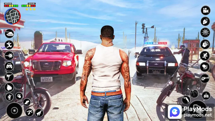 Gangster City Crime Mafia HeroMod  Apk v8(Unlimited Resources)