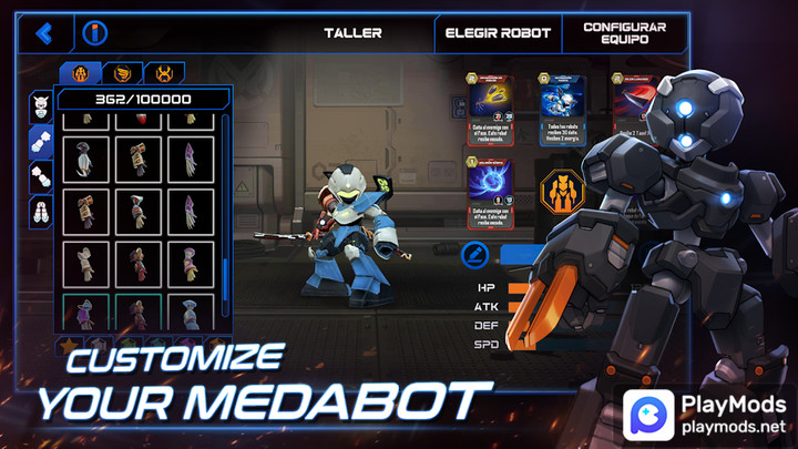 MEDABOTS: Card Battle RPG GameMod  Apk v0.4.50(No Ads)