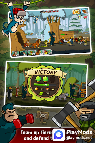 Lumberwhack: Defend the WildMod  Apk v6.5.0(Unlimited Money)