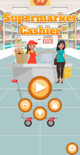 Supermarket Cashier SimulatorMod  Apk v2.2.1(Unlimited money)