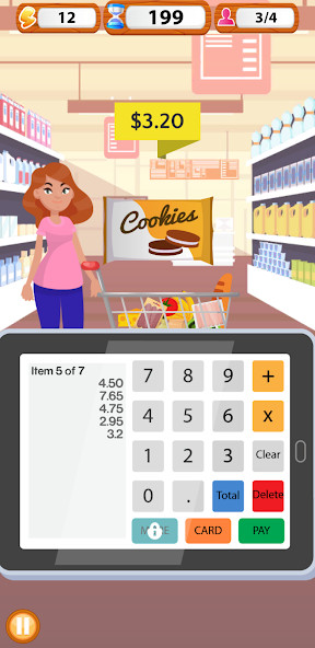 Supermarket Cashier SimulatorMod  Apk v2.2.1(Unlimited money)