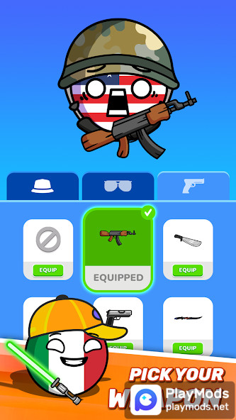 Country Balls: World BattleMod  Apk v0.6(Speed change)