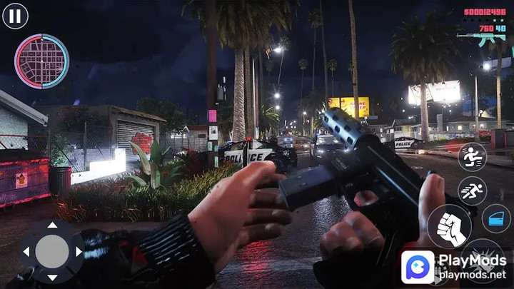 Gangster Vegas Crime City 3DMod  Apk v12.3(Speed change)