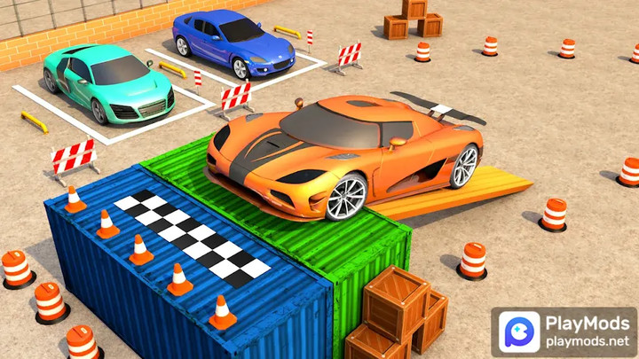 City Car Parking: Car GamesMod  Apk v1.23(Speed change)