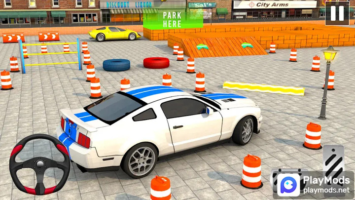 City Car Parking: Car GamesMod  Apk v1.23(Speed change)