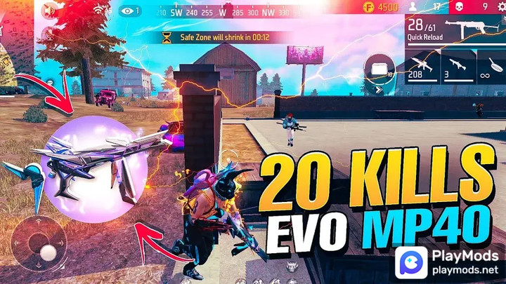 Fps Fire Battleground IndiaMod  Apk v7(Speed change)