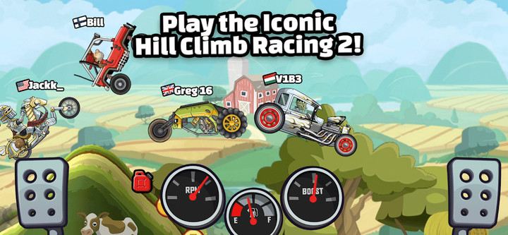 Hill Climb Racing 2Mod  Apk v1.59.1(Global)