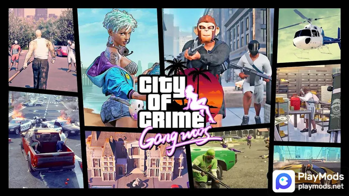 City of Crime: Gang WarsMod  Apk v1.2.57(No Ads)