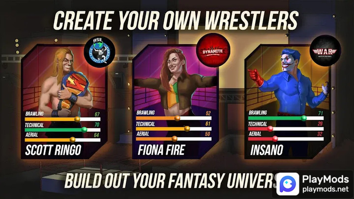 Wrestling GMMod  Apk v5.5.0(No Ads)