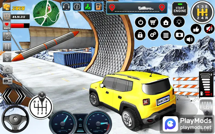 Extreme Jeep Snow StuntsMod  Apk v2.6(Unlimited currencies)