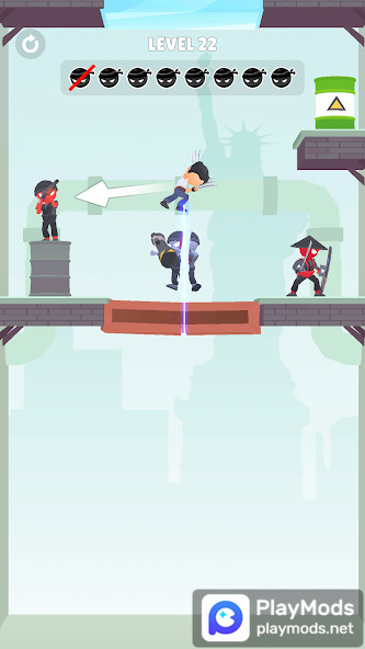 Slicing Hero: Sword MasterMod  Apk v1.0.1(Speed change)