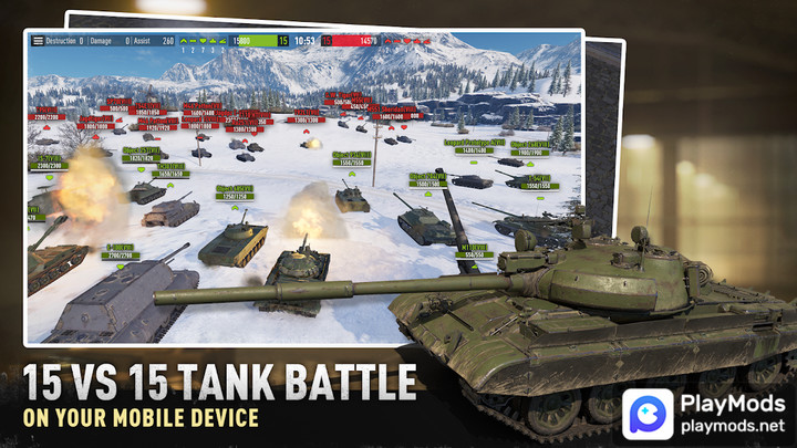 Tank CompanyMod  Apk v1.3.4(Speed change)