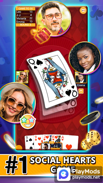 VIP Games: Hearts, EuchreMod  Apk v4.17.4.147(No Ads)