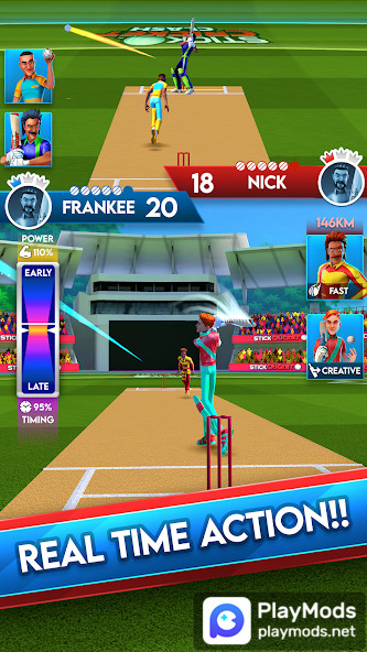 Stick Cricket Clash 2023Mod  Apk v1.2.8(No Ads)