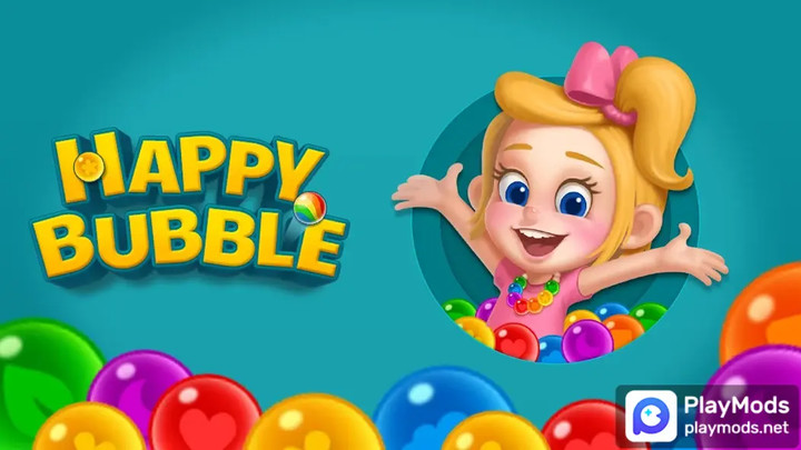 Happy Bubble: Shoot n PopMod  Apk v23.1110.00(Auto Win)