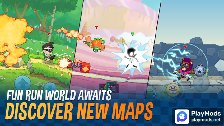 Fun Run 4 - Multiplayer GamesMod  Apk v2.2.101(Speed change)