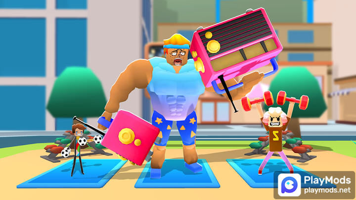 Workout Arena: Fitness ClickerMod  Apk v1.1.3(No Ads)