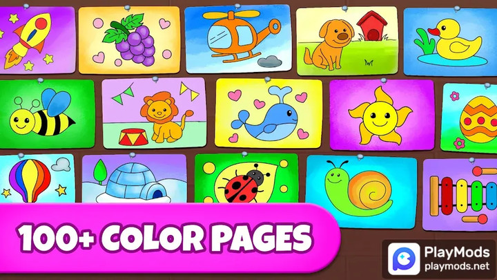 Coloring Games: Color & PaintMod  Apk v1.3.9(No Ads)