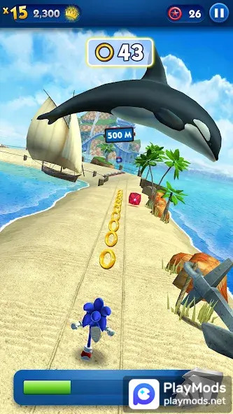 Sonic Prime DashMod  Apk v1.4.0(Unlimited Money)