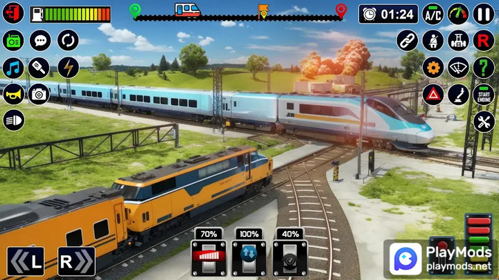 Train Simulator Railway GameMod  Apk v4(Unlimited Money)