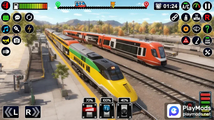 Train Simulator Railway GameMod  Apk v4(Unlimited Money)