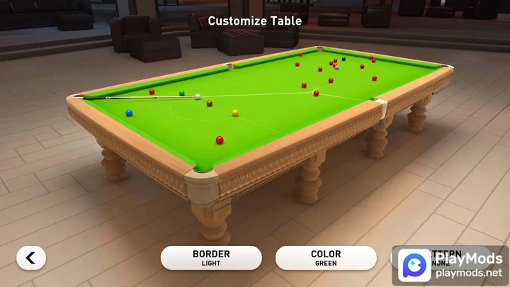 Real Snooker 3DMod  Apk v1.25(No Ads)