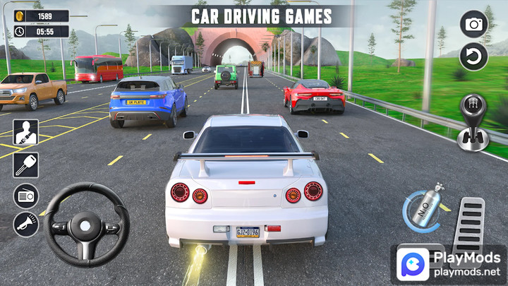 Real Highway Car Racing GamesMod  Apk v3.40(Unlimited Money)