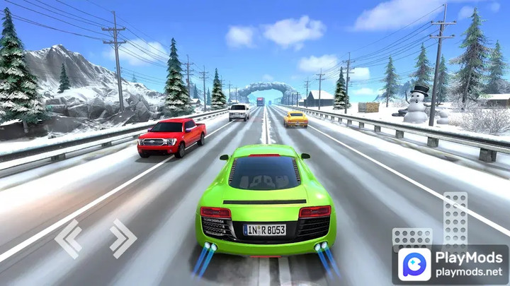 Real Highway Car Racing GamesMod  Apk v3.40(Unlimited Money)