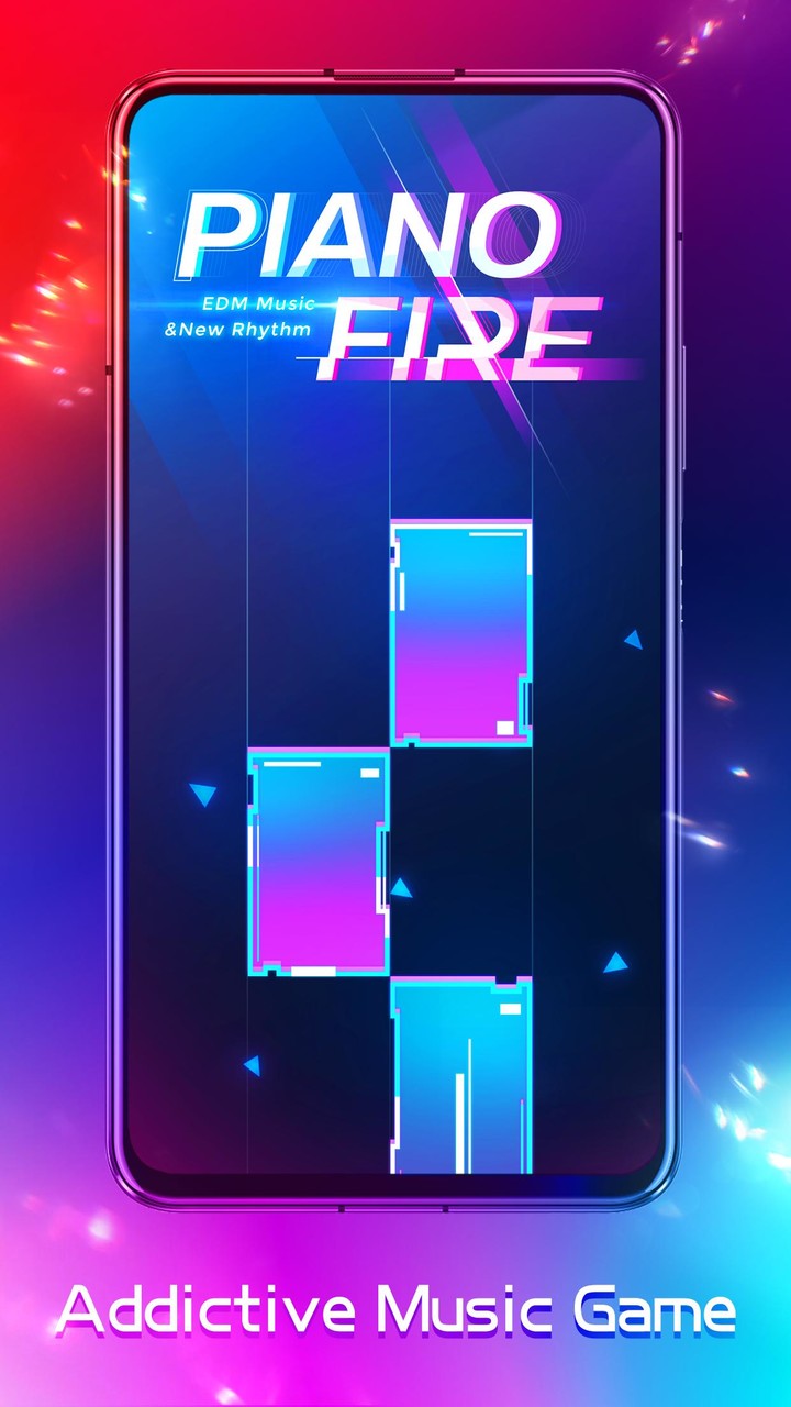 Piano Fire: Edm Music & PianoMod  Apk v1.0.150