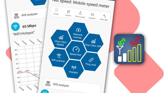 Net speed: Mobile speed meter