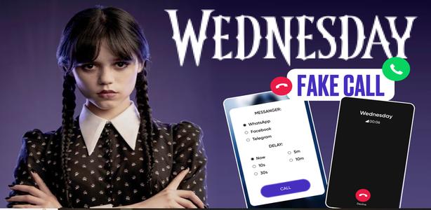 Wednesday 2 Addams Fake Call