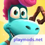 Dino Bash: Travel Through TimeMod  Apk v2.1.13(Speed change)