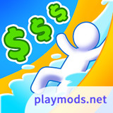 My Aquapark: Idle Water EmpireMod  Apk v2.25(Speed change)