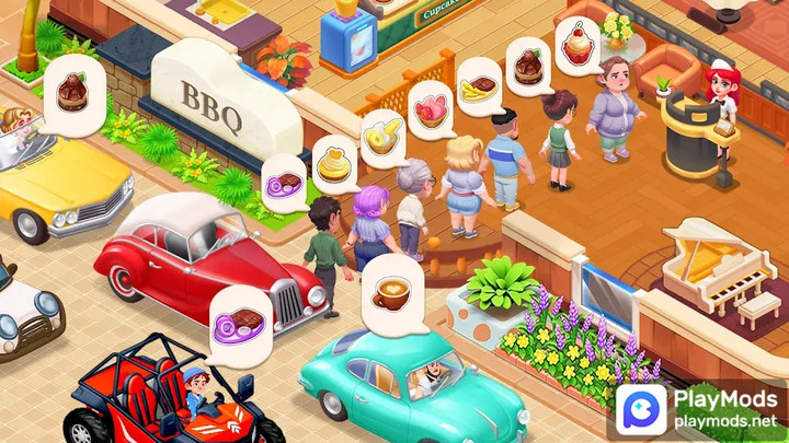 Happy Diner StoryMod  Apk v1.0.5(unlimited diamonds)